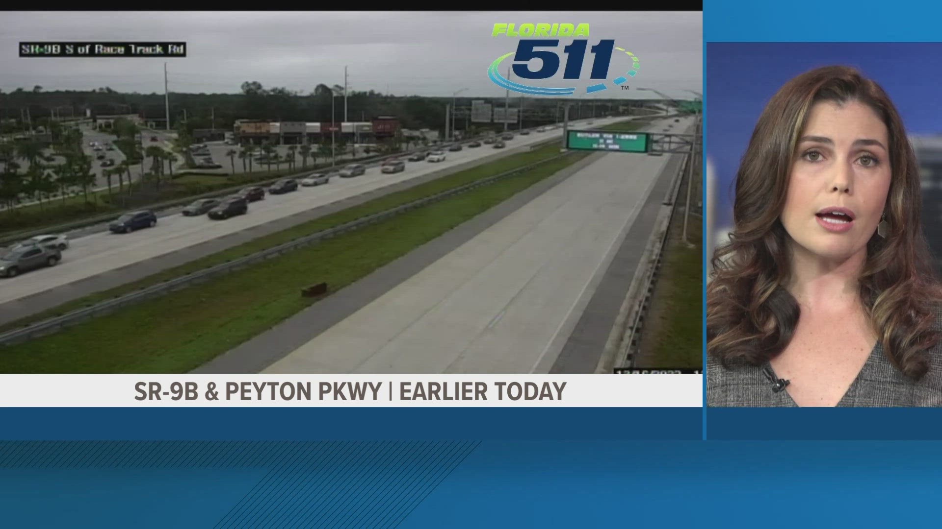 The Florida Highway Patrol said the crash happened on SR-9B at Peyton Parkway Saturday afternoon.