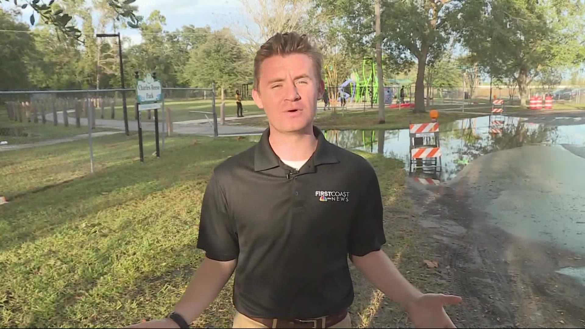 Multiple Ken Knight Drive homes along the Ribault River flooded during Nicole.