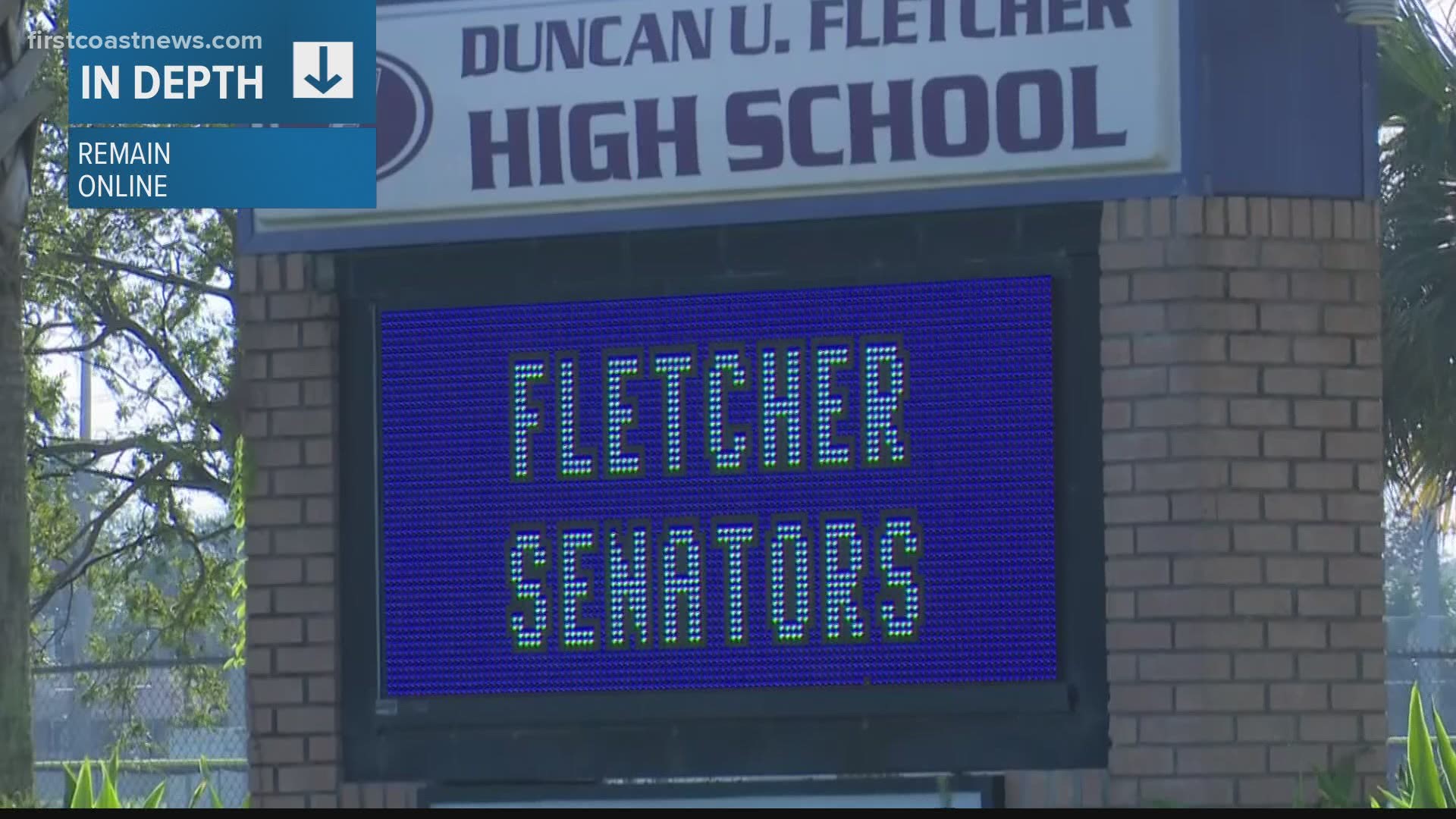 As of Sunday, the Florida Department of Health is reporting more than 30 COVID-19 cases linked to Fletcher High, according to an email from the school's principal.