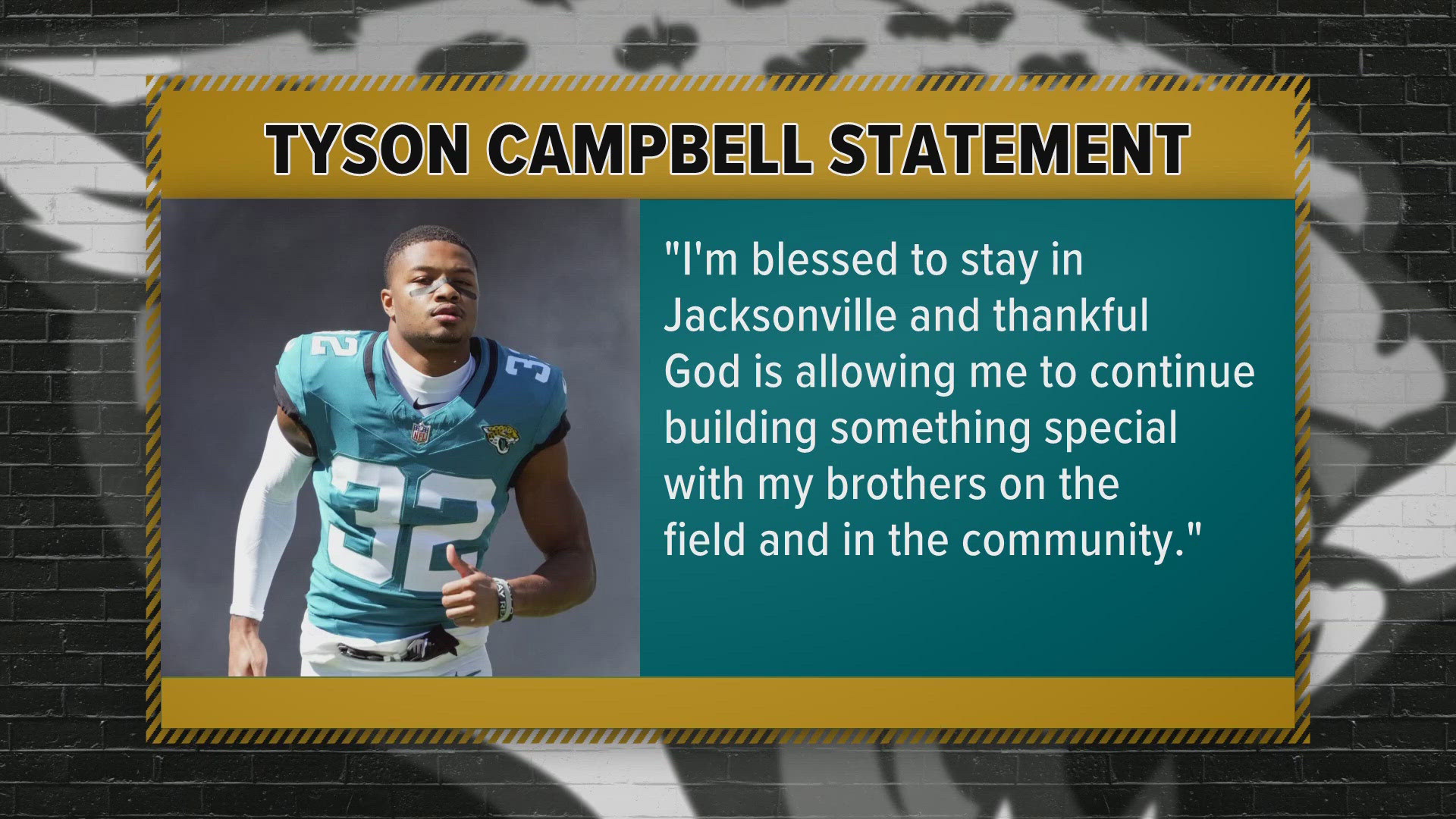 Campbell joins Trevor Lawrence and Joshua Hines-Allen as players the team has drafted and issued second contracts to this offseason.