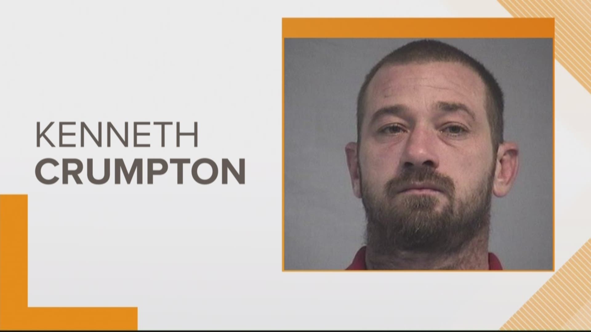 Kenneth David Crumpton Jr., 36, has been charged with aggravated battery with a deadly weapon after Nassau County deputies say he stabbed a woman in the head with a fork in a dispute over a baked potato.