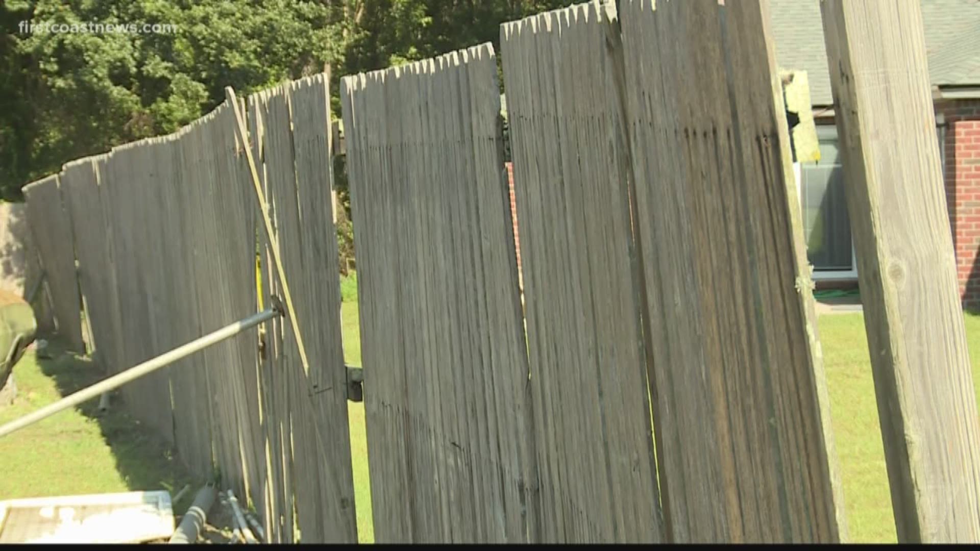 Washington says the company stopped taking his phone calls and now his Home Owners Association wants to know how long the fence will remain in its current state.