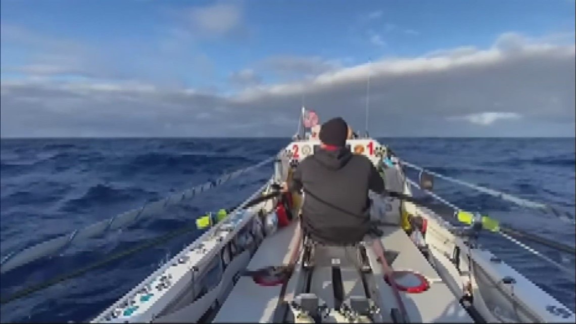 Team rowing from California to Hawaii to raise money for charity