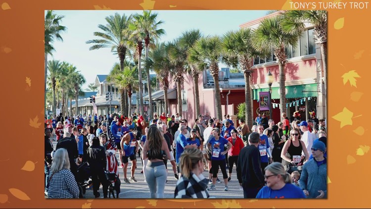 'Petesgiving' and Tony's Turkey Trot take over Beaches Town Center for Thanksgiving