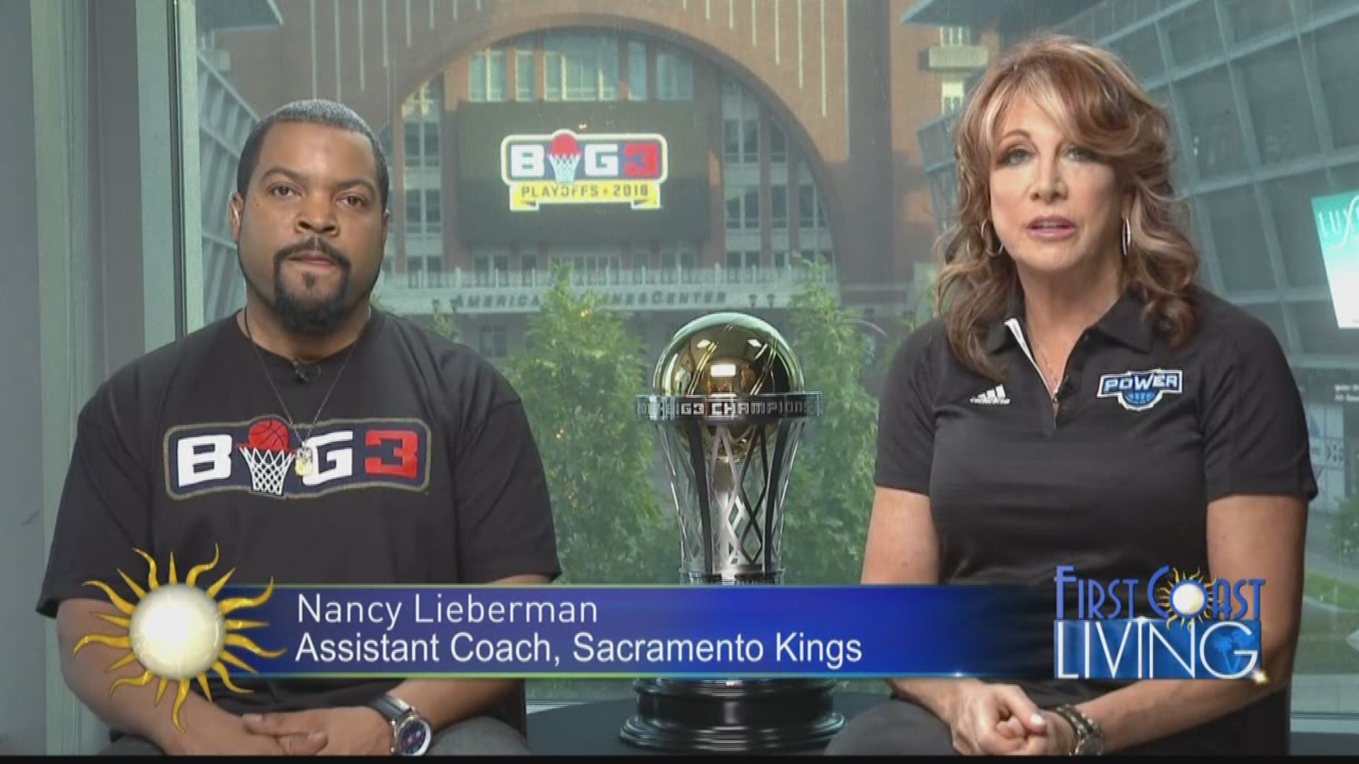Ice Cube and Nancy Lieberman talk about the Big 3