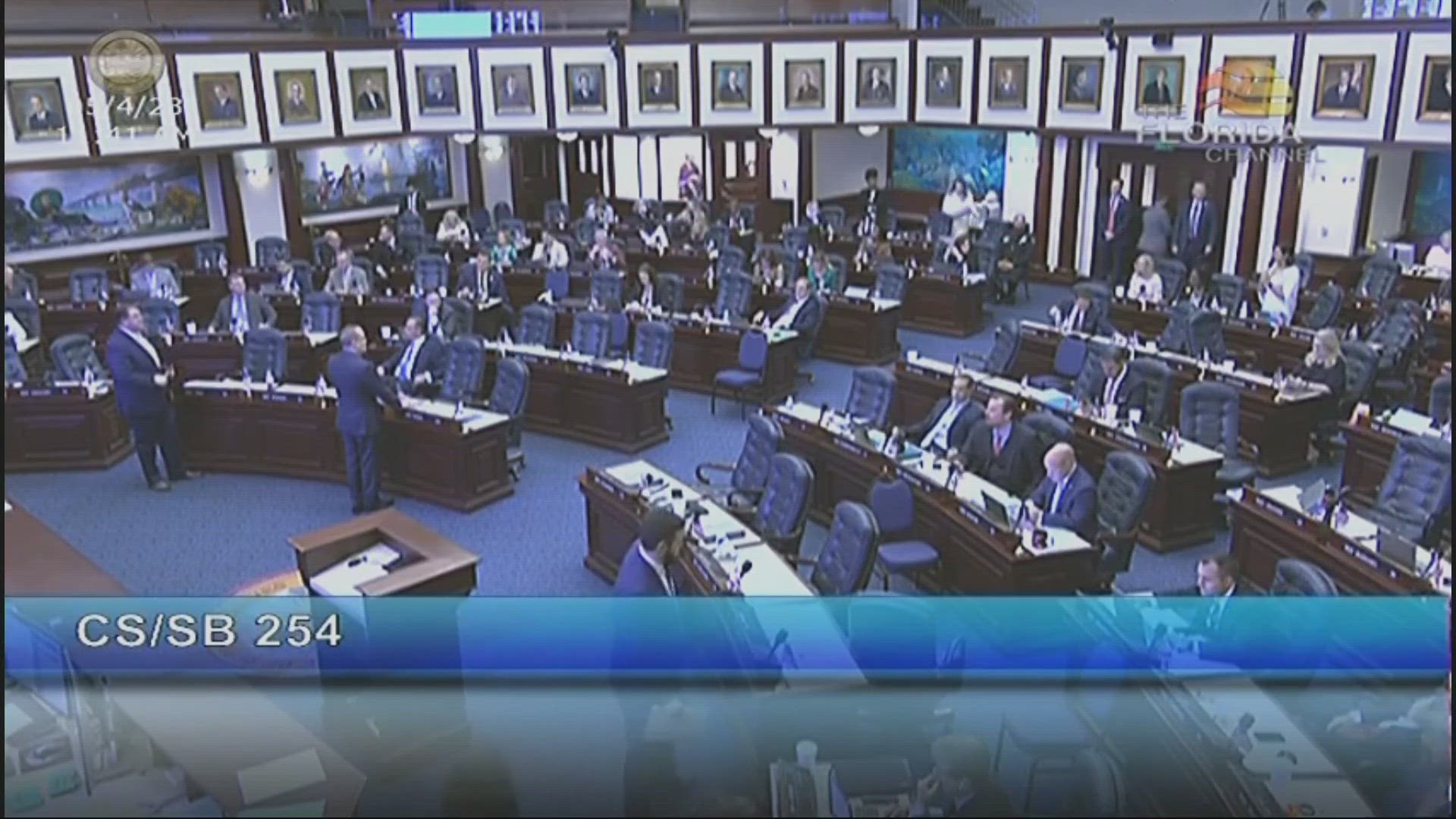 A bill banning gender affirming care in Florida is heading to Governor Ron DeSantis's desk.