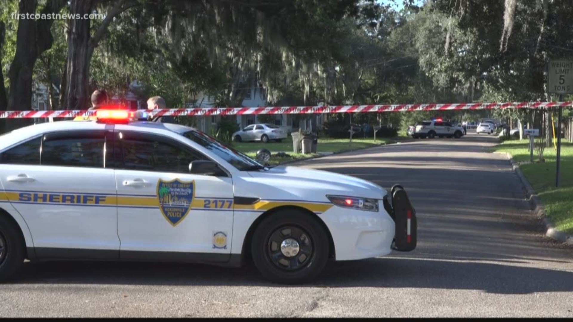 A man is in critical condition after being shot three times by an officer with the Jacksonville Sheriff's Office in the Panama Park area on Wednesday.