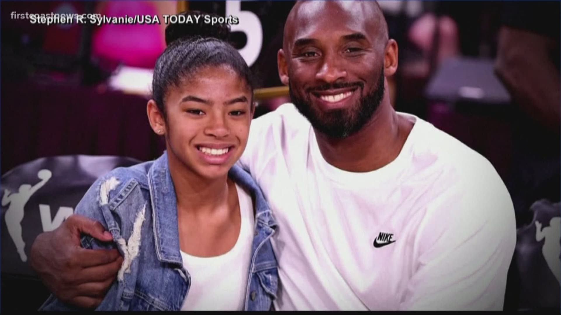 Kobe Bryant, who won five NBA championships with the Los Angeles Lakers, and his 13-year-old daughter died Sunday in a helicopter crash.