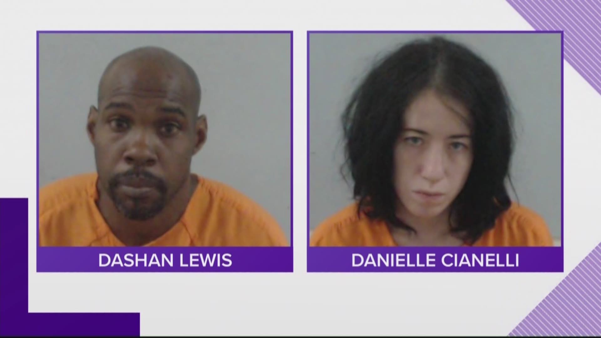 Columbia County Sheriff’s Office Detectives arrested Dashan Ricardo Lewis, 42, and Danielle Katherine Cianelli, 22, of Lake City.