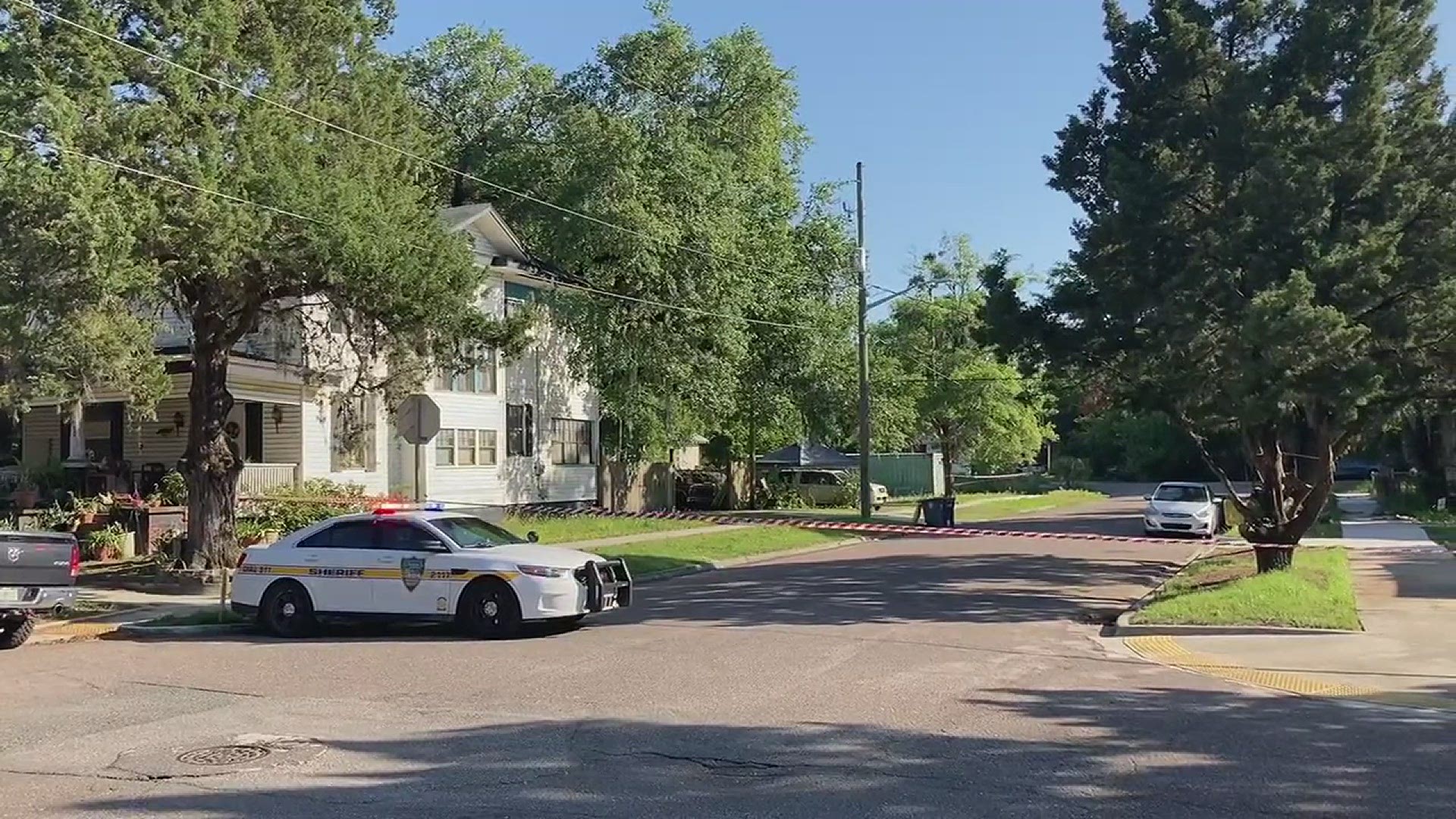The Jacksonville Sheriff's Office said they were investigating an undetermined death on Woodbine Street Thursday afternoon.