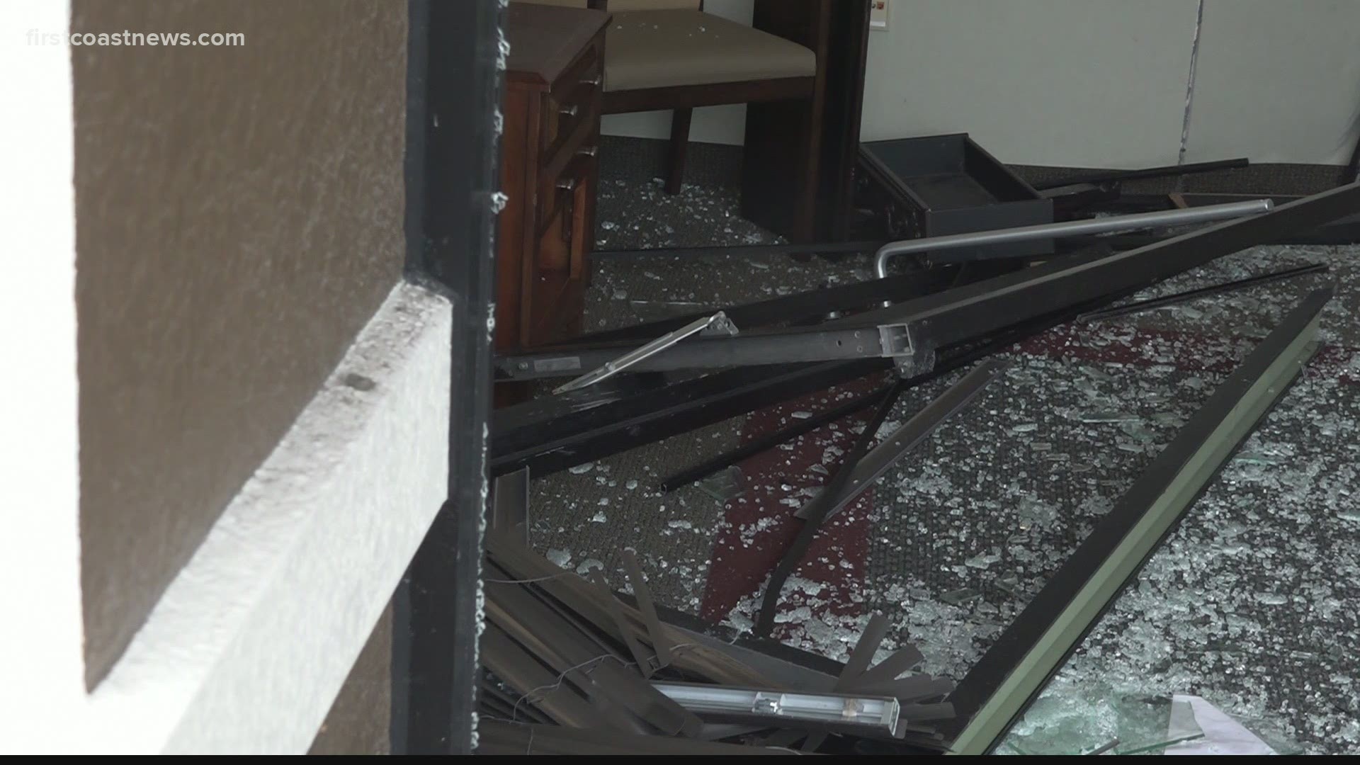 Car crashes through primary care facility in St. Augustine