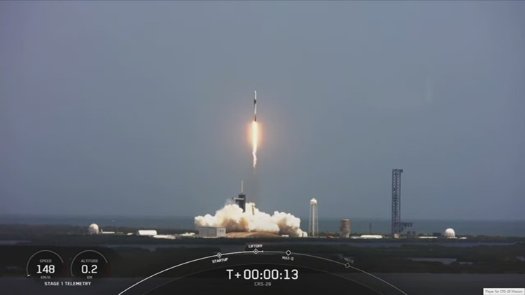 'Go Falcon, Go Dragon' | Watch SpaceX Falcon 9 launch