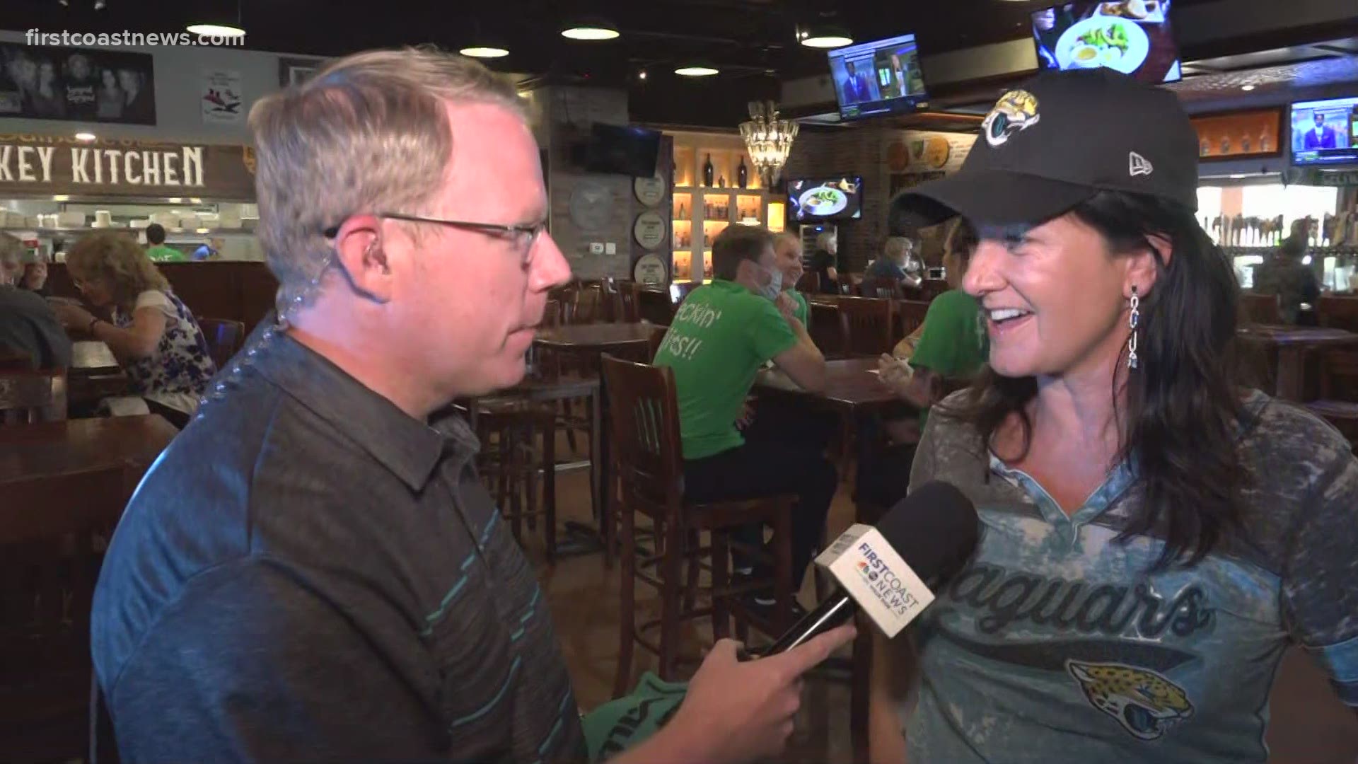 Jaguars fans gather at Culhane's for Draft Night watch party