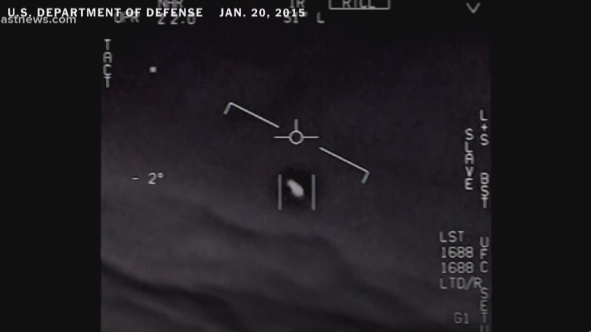 Some strange flying objects were spotted flying off the coast of Northeast Florida.