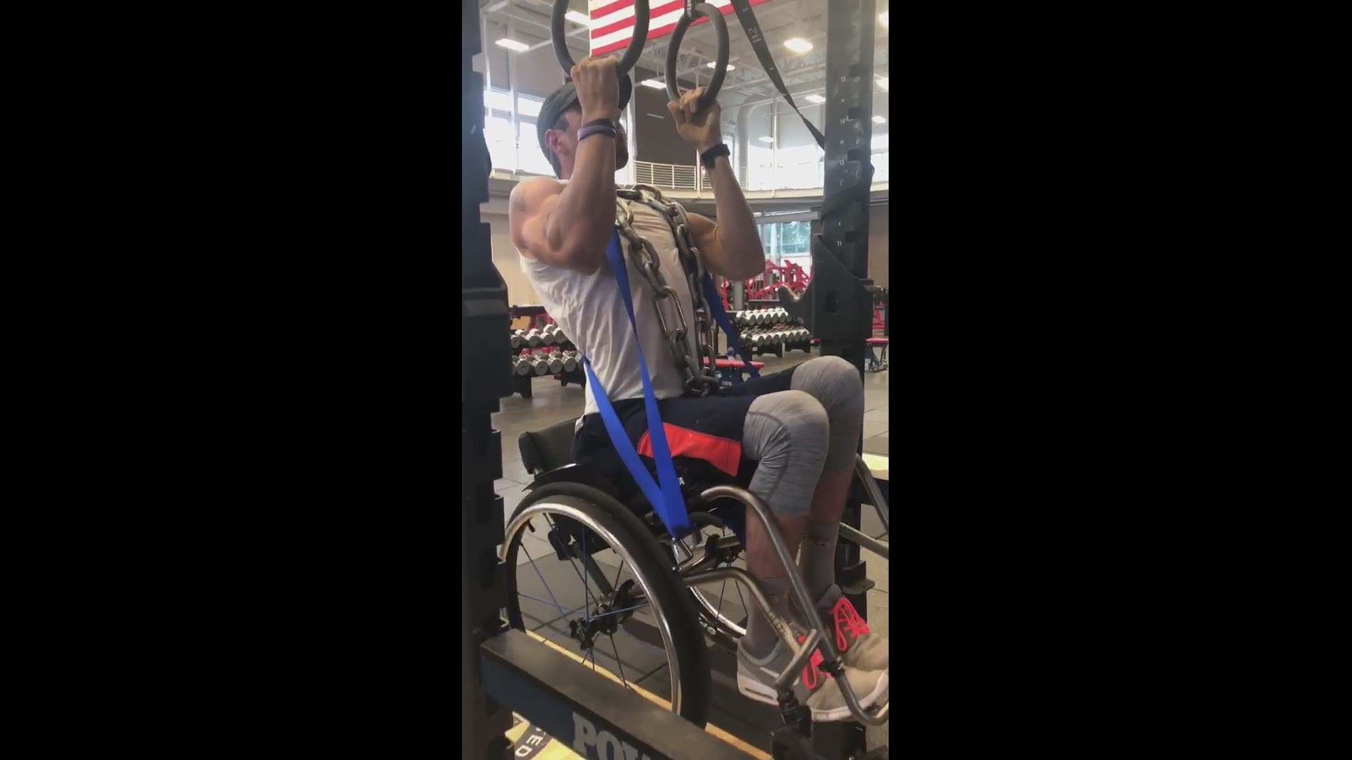 Paralyzed from the chest down, Brandon Lyons is training for the 2020 Paralympics in Tokyo and inspiring many people along the way.