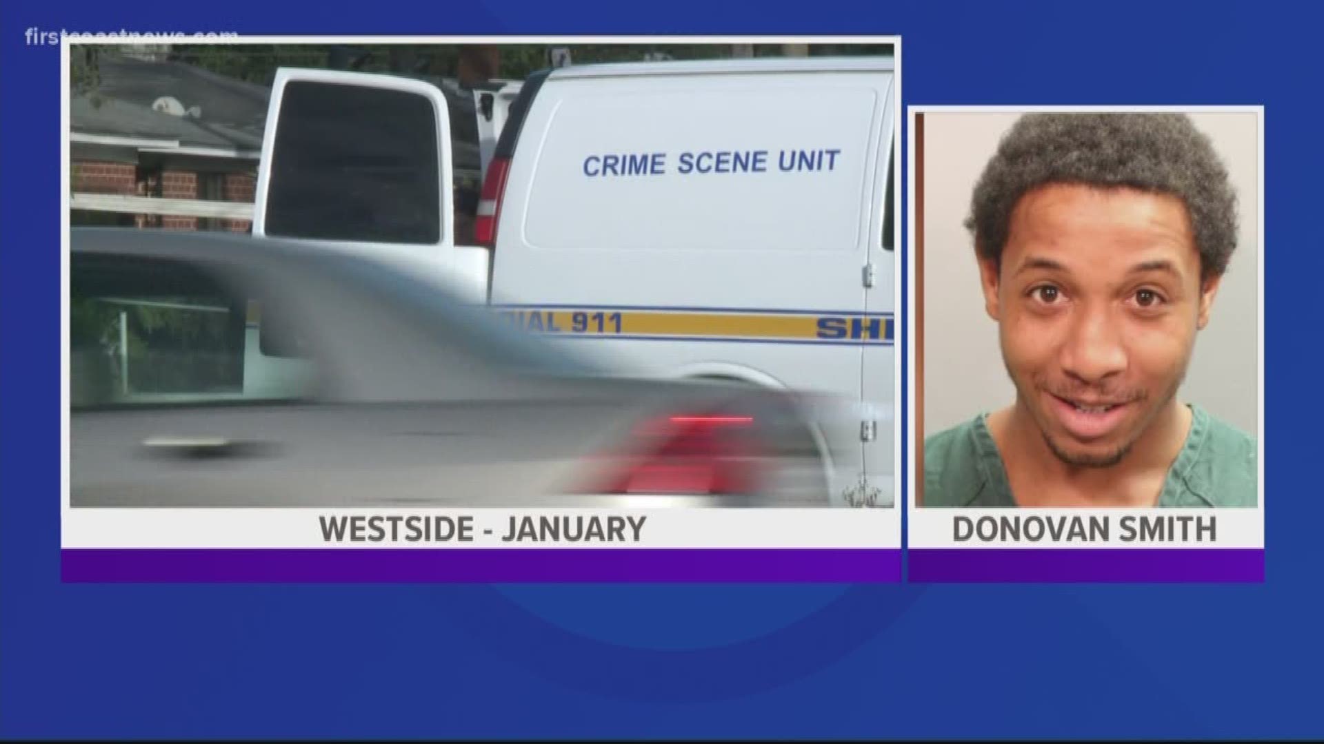 On Friday, police arrested 27-year-old Donovan A Smith. They say he shot and killed Willie Dornes, 65, outside a Shell gas station near Lowell and Edgewood Avenues in January.