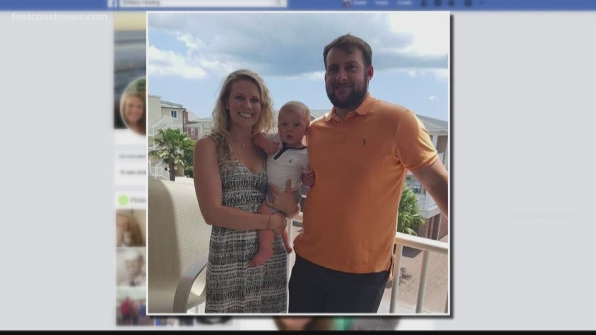 A fatal head-on crash in Alachua County late Saturday left two young parents from St. Marys dead. Friends of the family also say the couple's son did not survive.