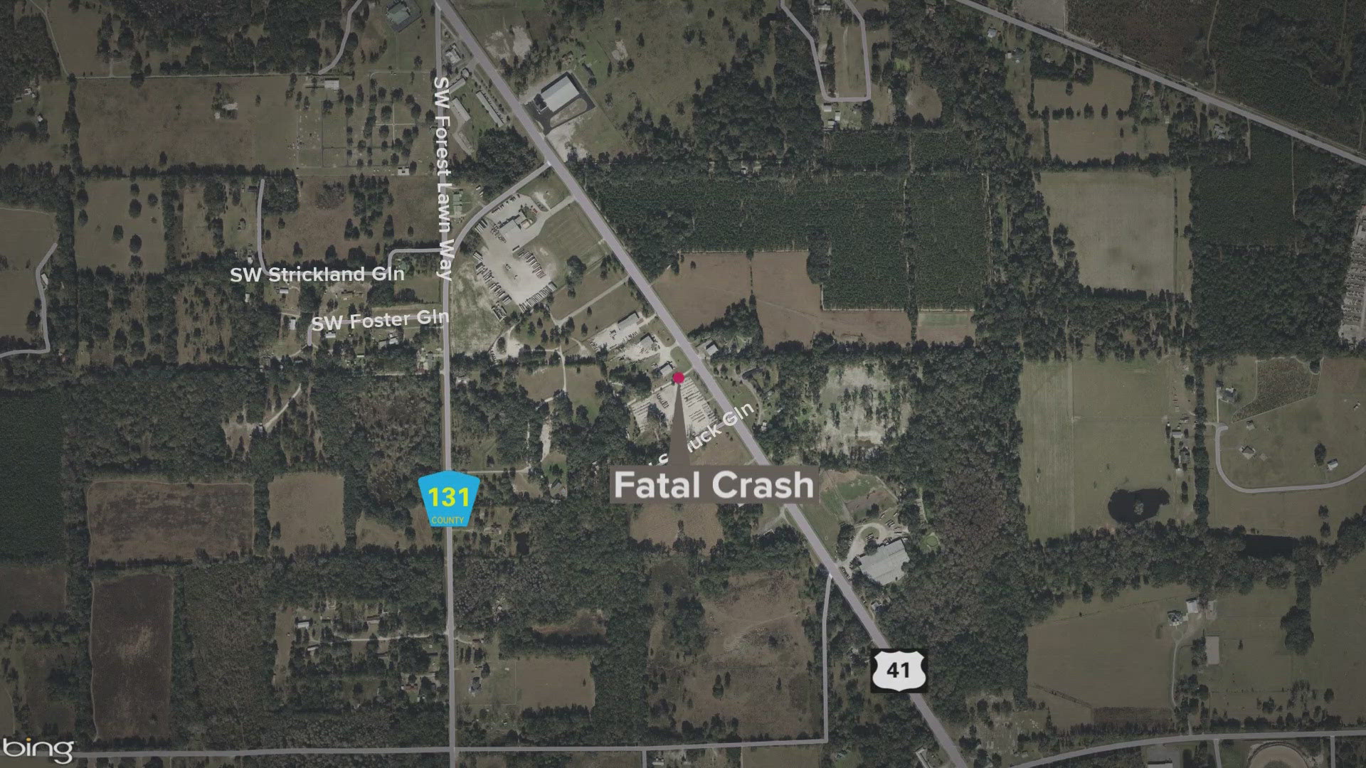 A 28-year-old man driving a white Ford pickup truck was involved in the crash with the bicyclist, according to Florida Highway Patrol.