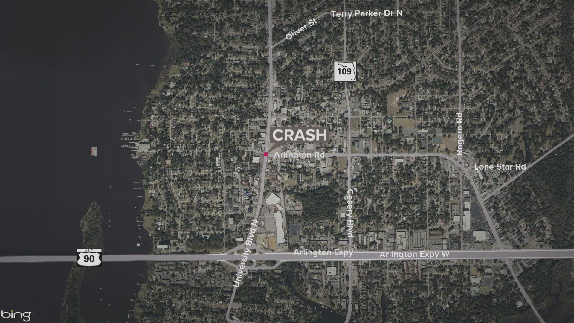 JFRD said crews are in the area responding to the crash involving a car and pedestrian.