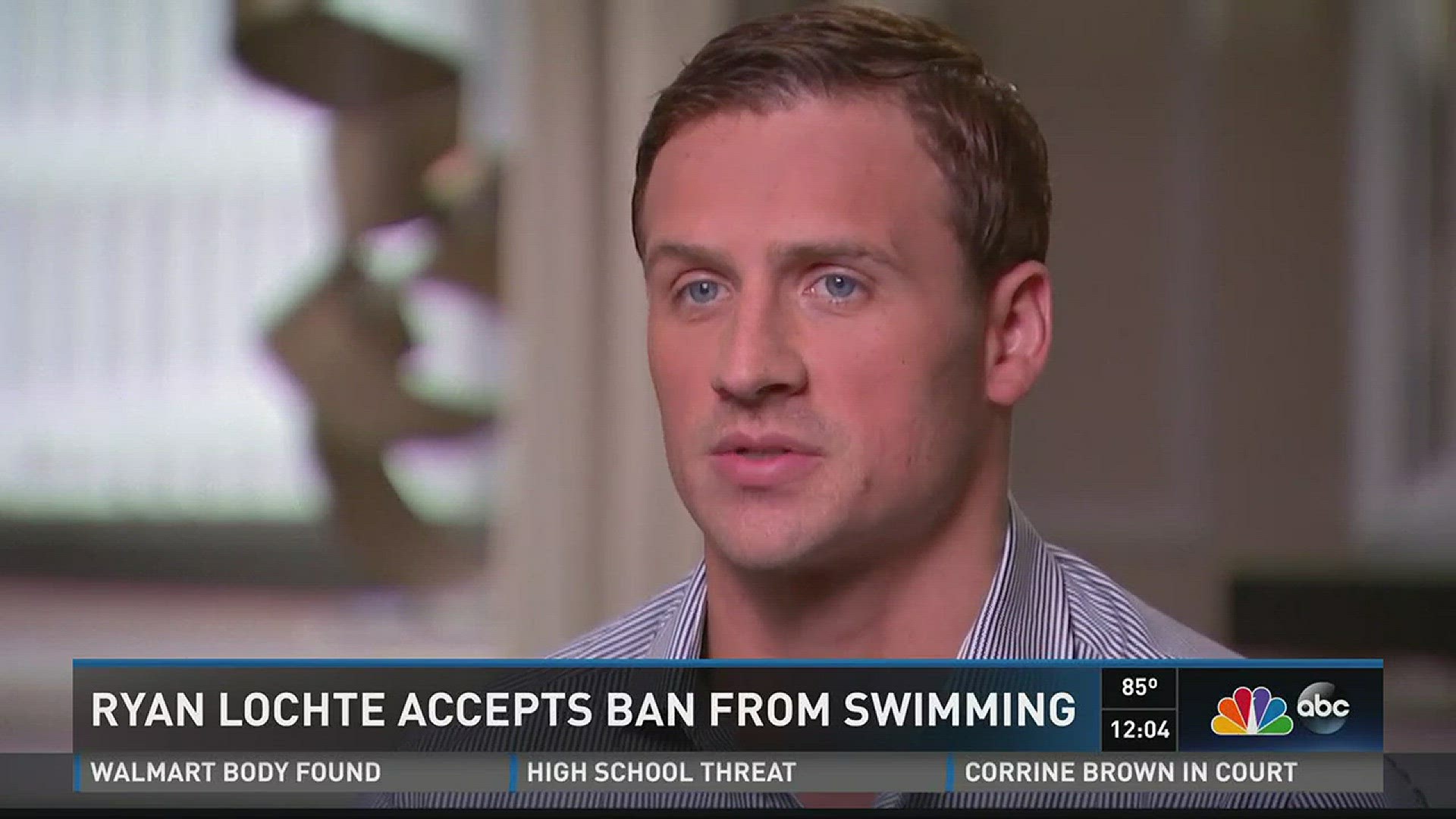 Ryan Lochte accepts ban from swimming
