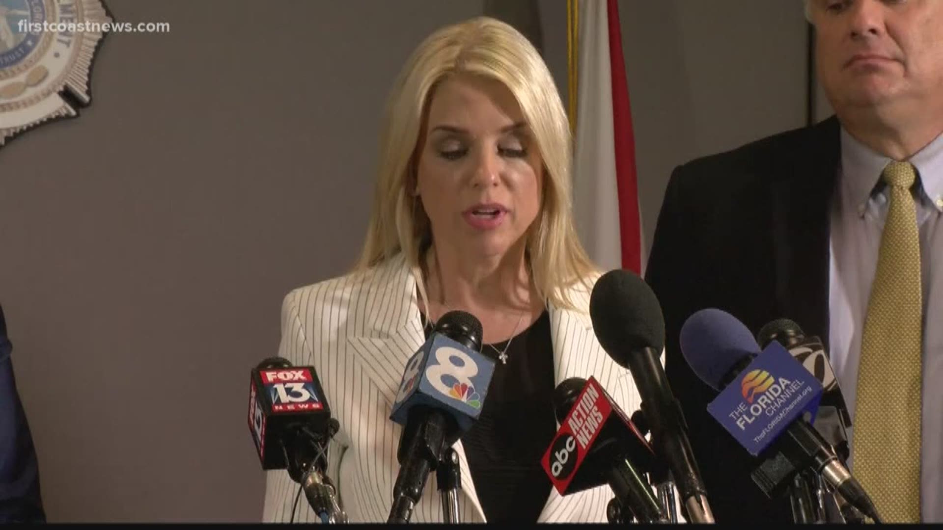 Attorney General Pam Bondi said Thursday that at least 15 victims of abuse have already come forward to state authorities.