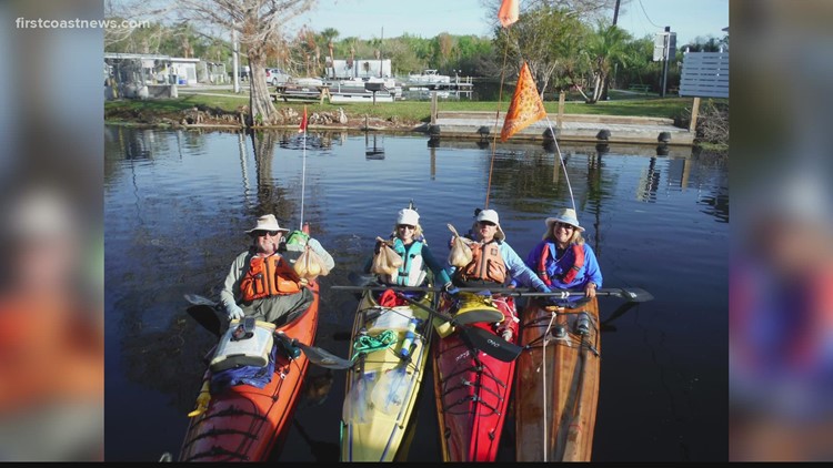 310 miles! Andrea Conover with Azalea City Brewing Company has a passion of kayaking the St. Johns River