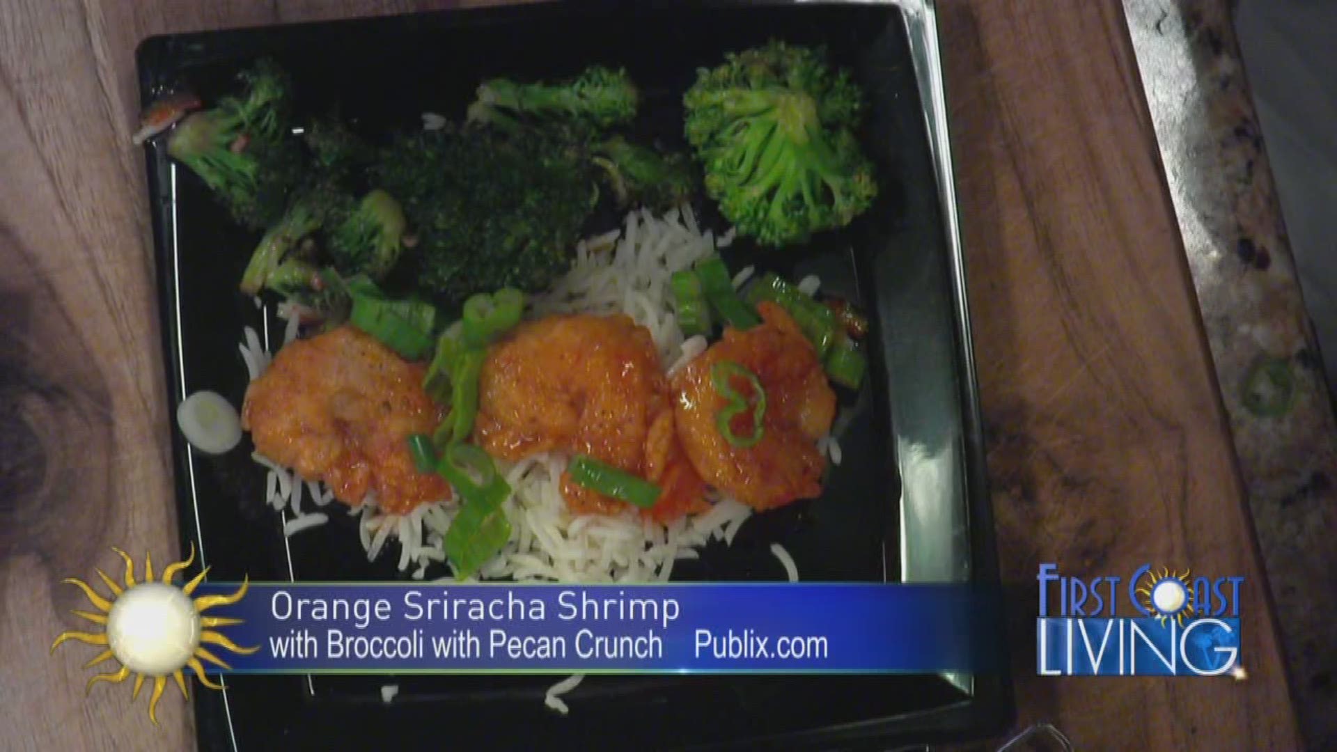 Publix � Orange Sriracha Shrimp and Broccoli with Pecan Crunch