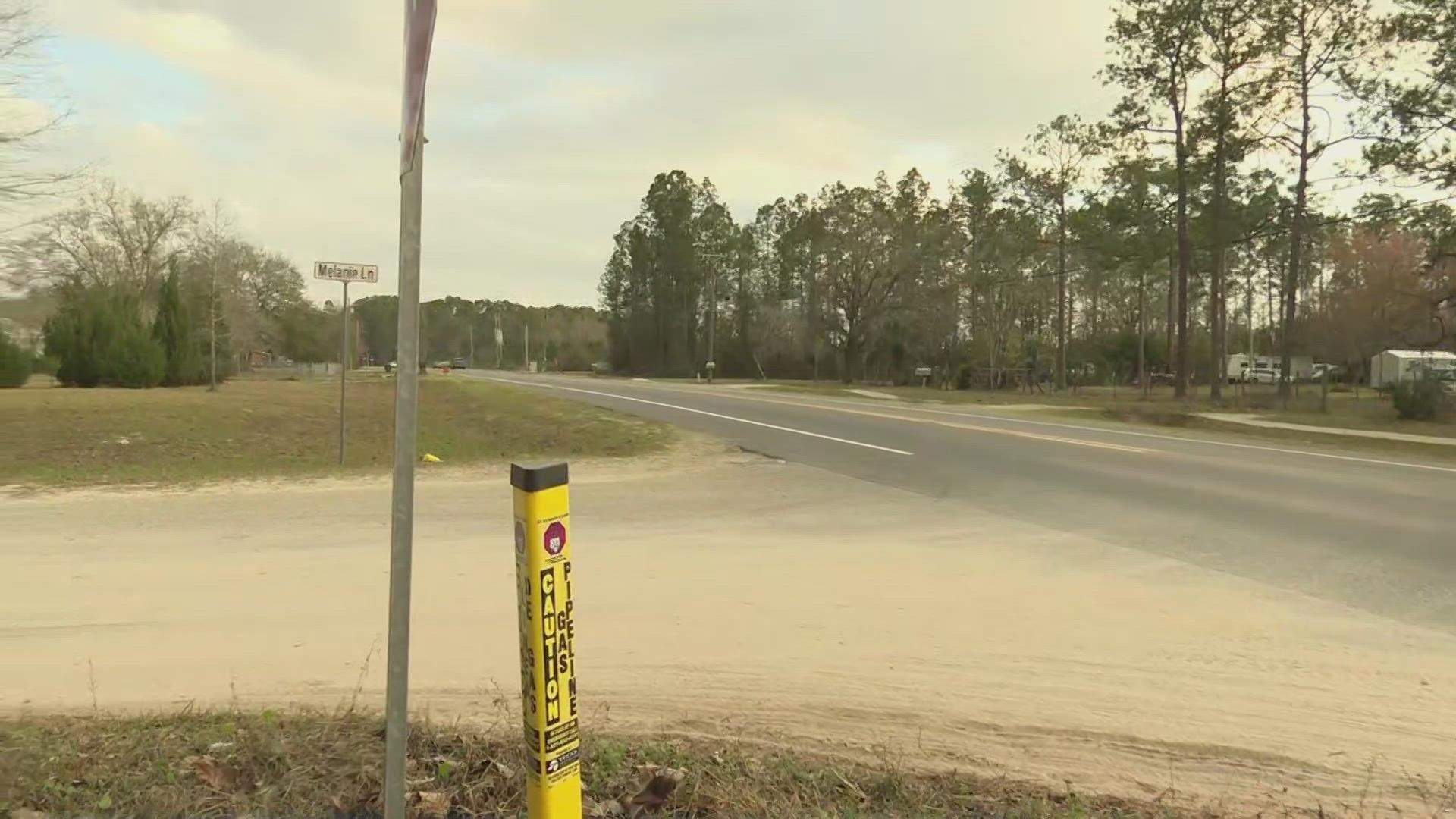 A child was hit by a car in Clay County while trying to cross the road. They were rushed to the hospital as a trauma alert, according to officials.