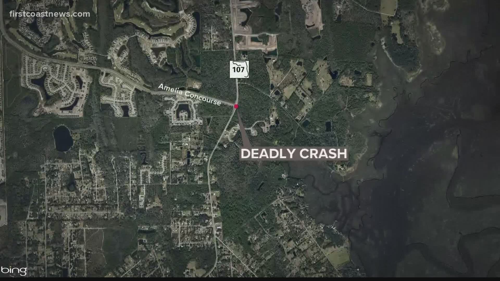 The Florida Highway Patrol said a 19-year-old man ran a redlight and hit a vehicle driven by an elderly woman. She later died from her injuries.