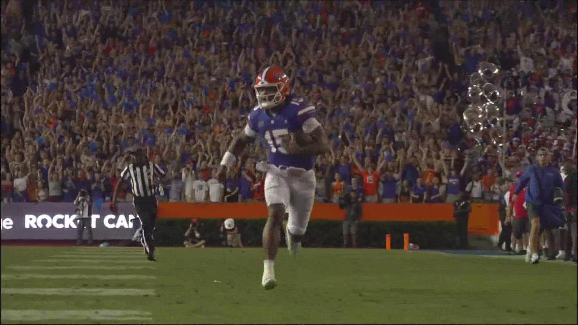 In the Gators last two games Richardson had spotty performances and he's yet to throw a touchdown pass.