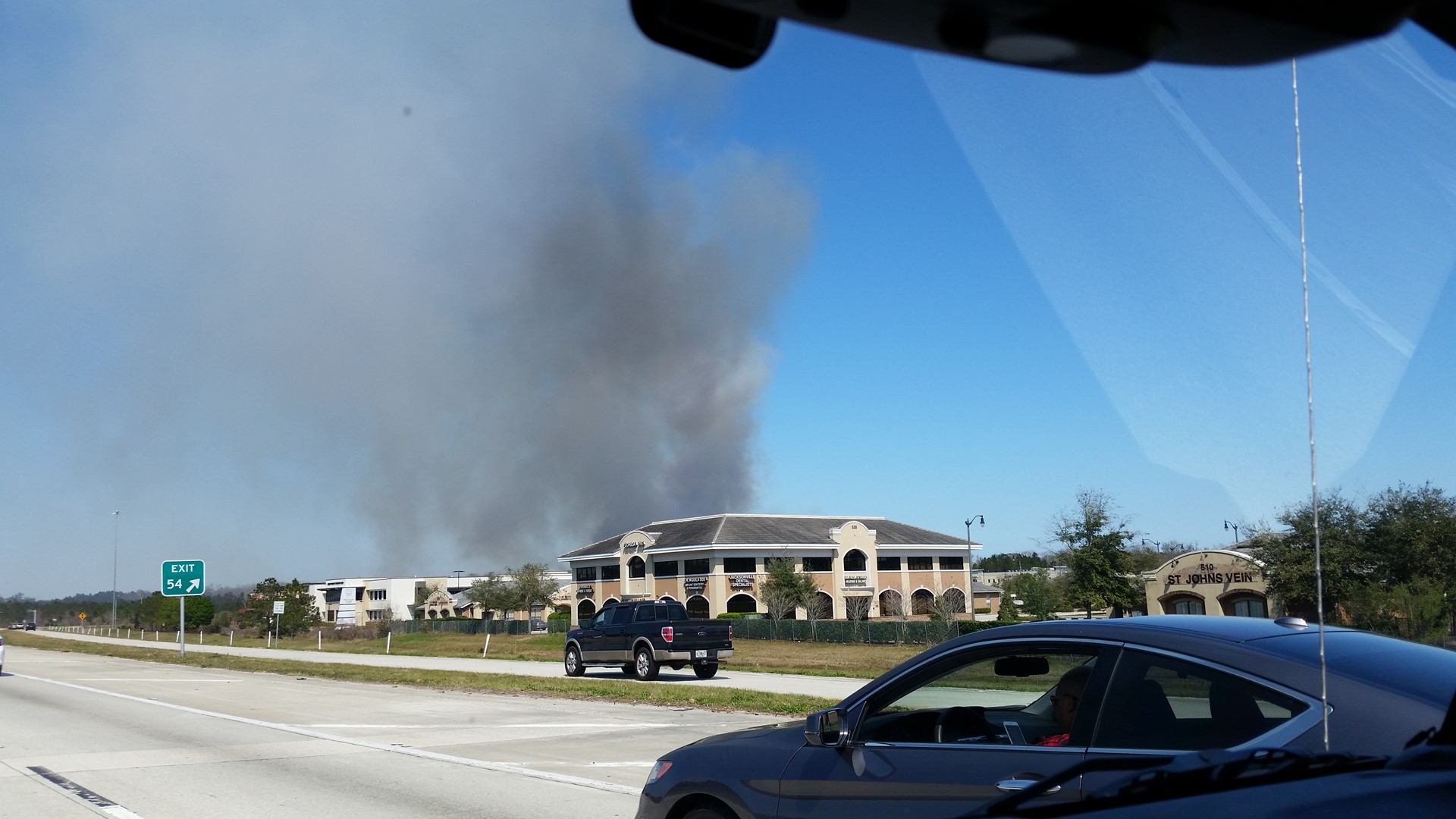 Photos Out of control fire on southside Jacksonville