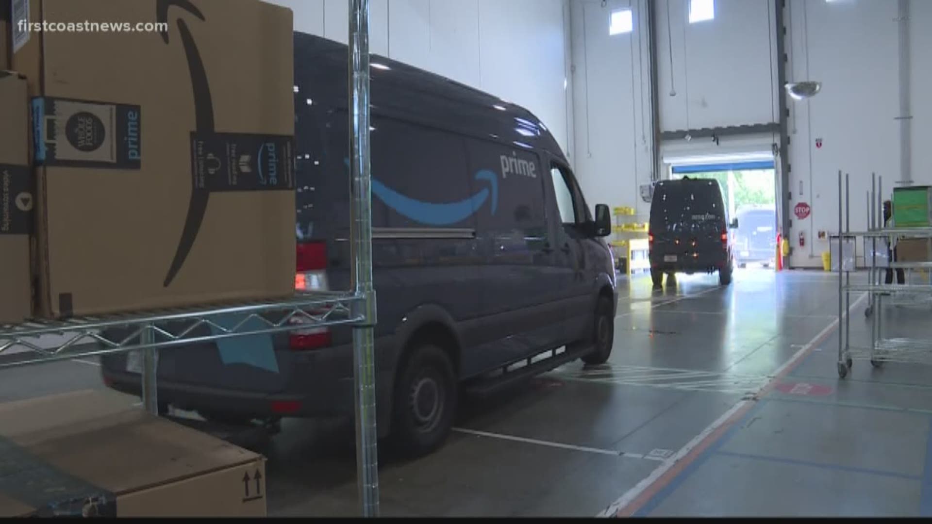 To connect your garage door with Amazon, customers need to install the Key in the Amazon app and select "in-garage delivery."