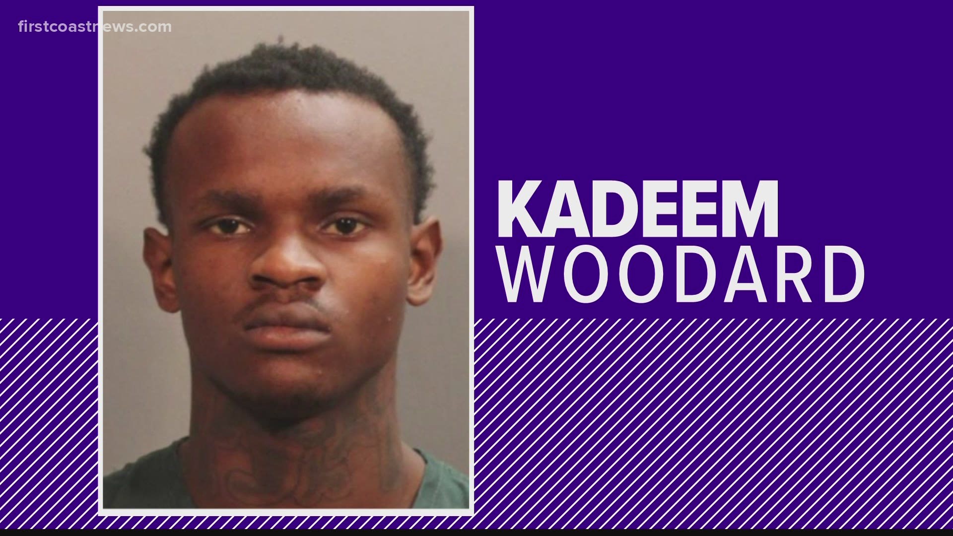 The Jacksonville Sheriff's Office says 21-year-old Kadeem Woodard is charged with second-degree murder in the shooting death of a 24-year-old on Avenue B.