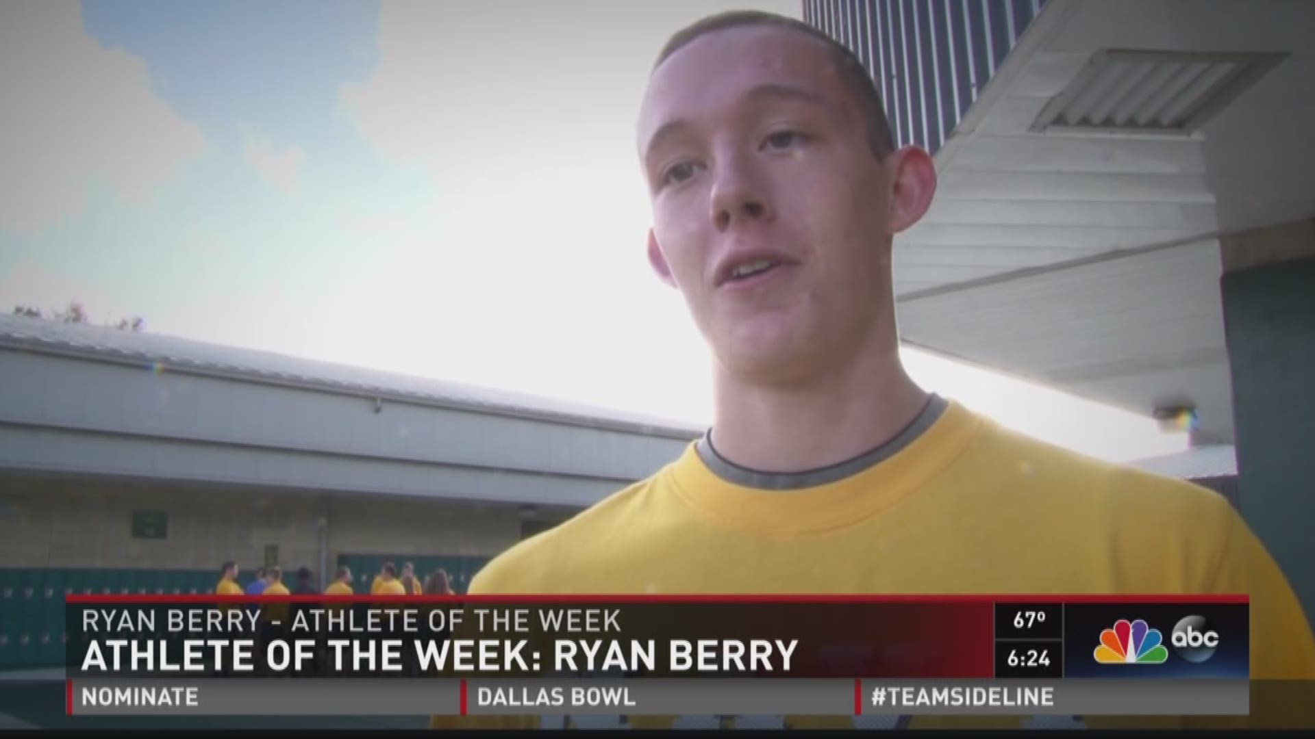 Athlete Of The Week: Ryan Berry