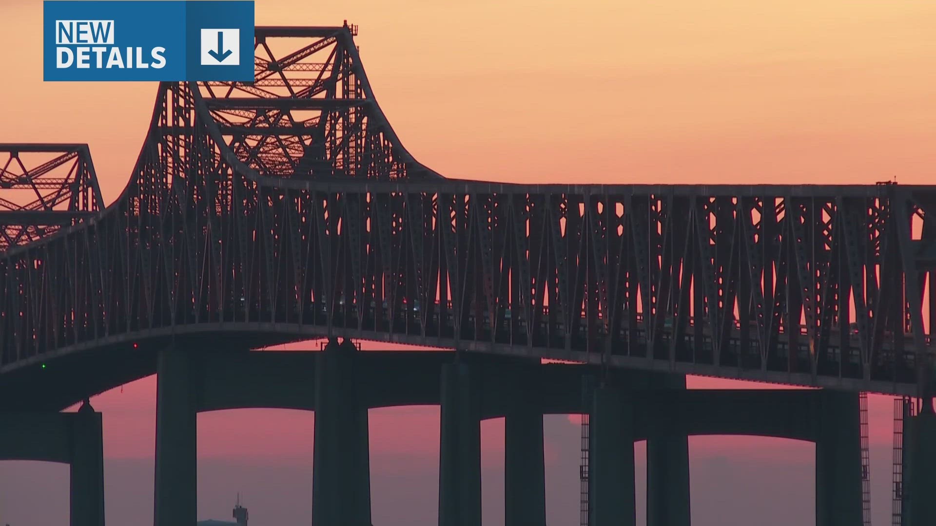 All eastbound lanes of the Mathews Bridge closed Friday at 9 p.m. and are set to reopen Monday at 6 a.m.