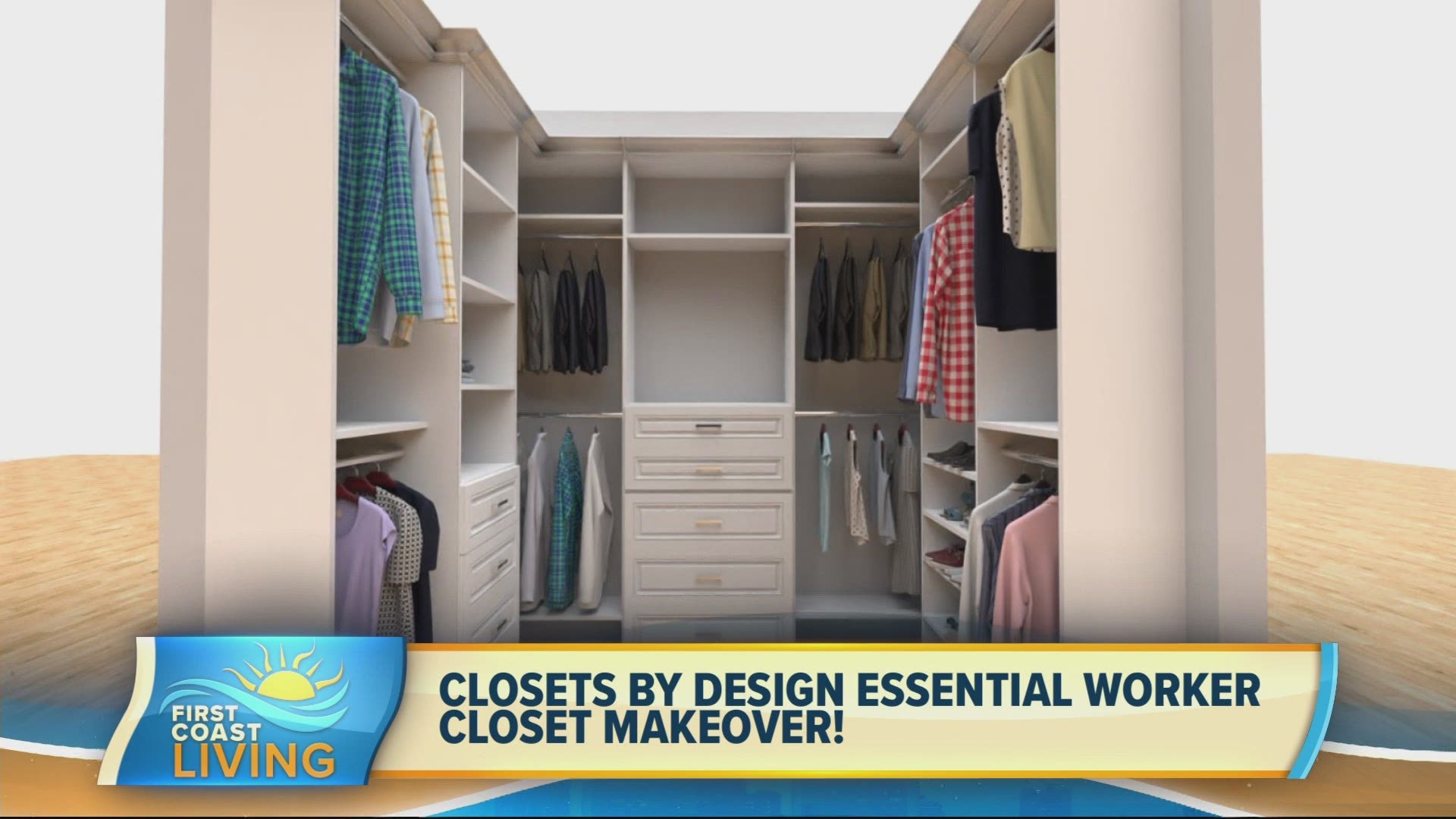 Closets by Design found a way to give back to a local essential worker with a closet makeover.