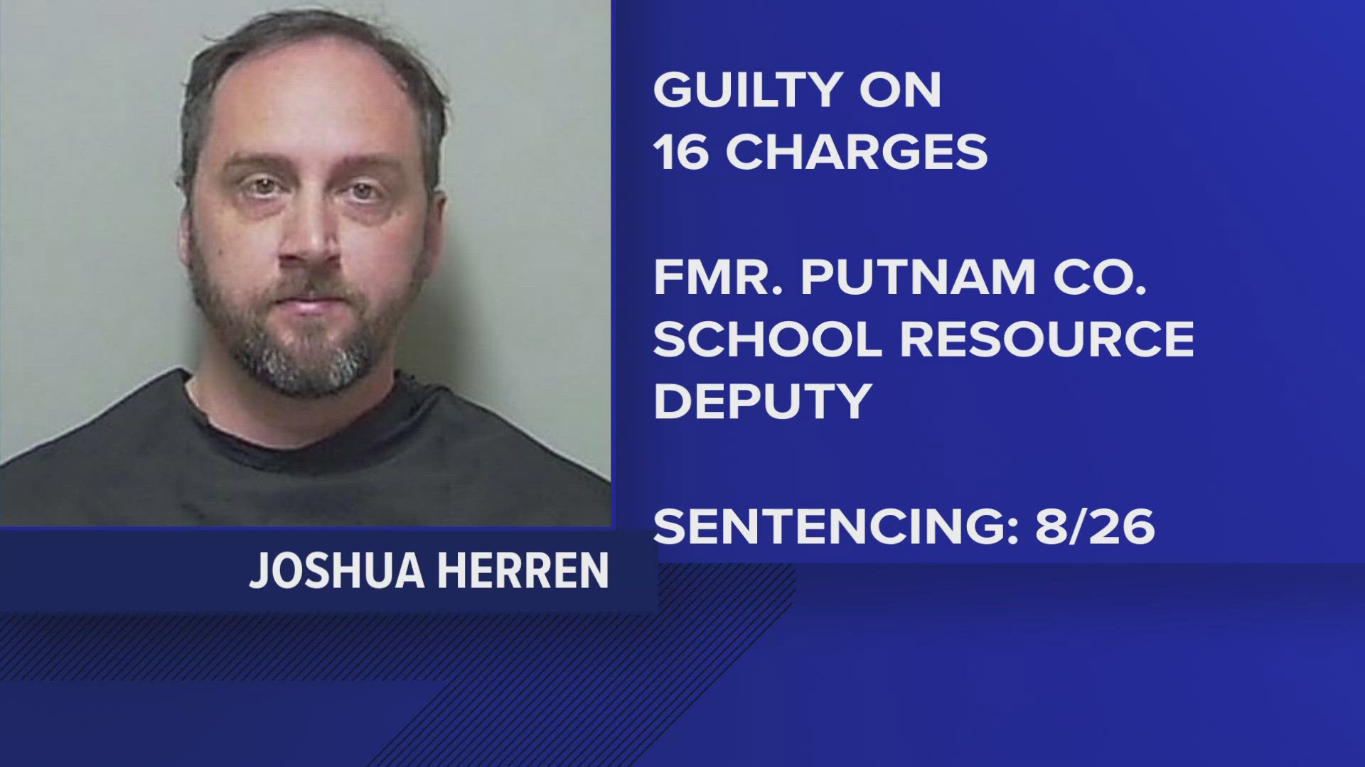 Joshua Robert Herren faces up to life in prison.