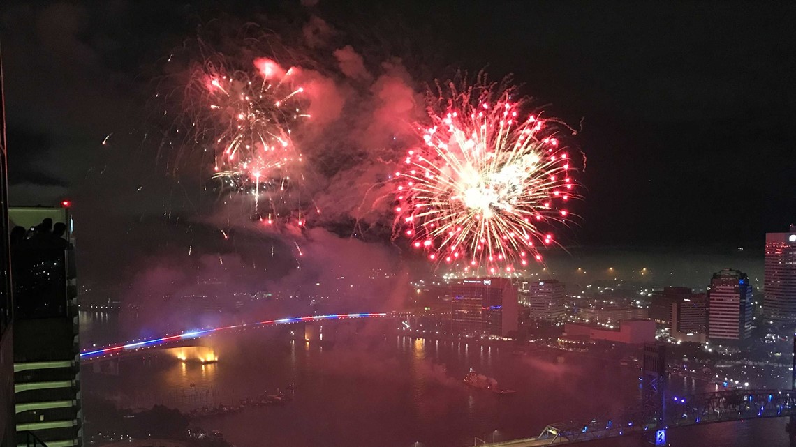 Where can I watch fireworks in Jacksonville or St. Augustine? - Vimarsana News