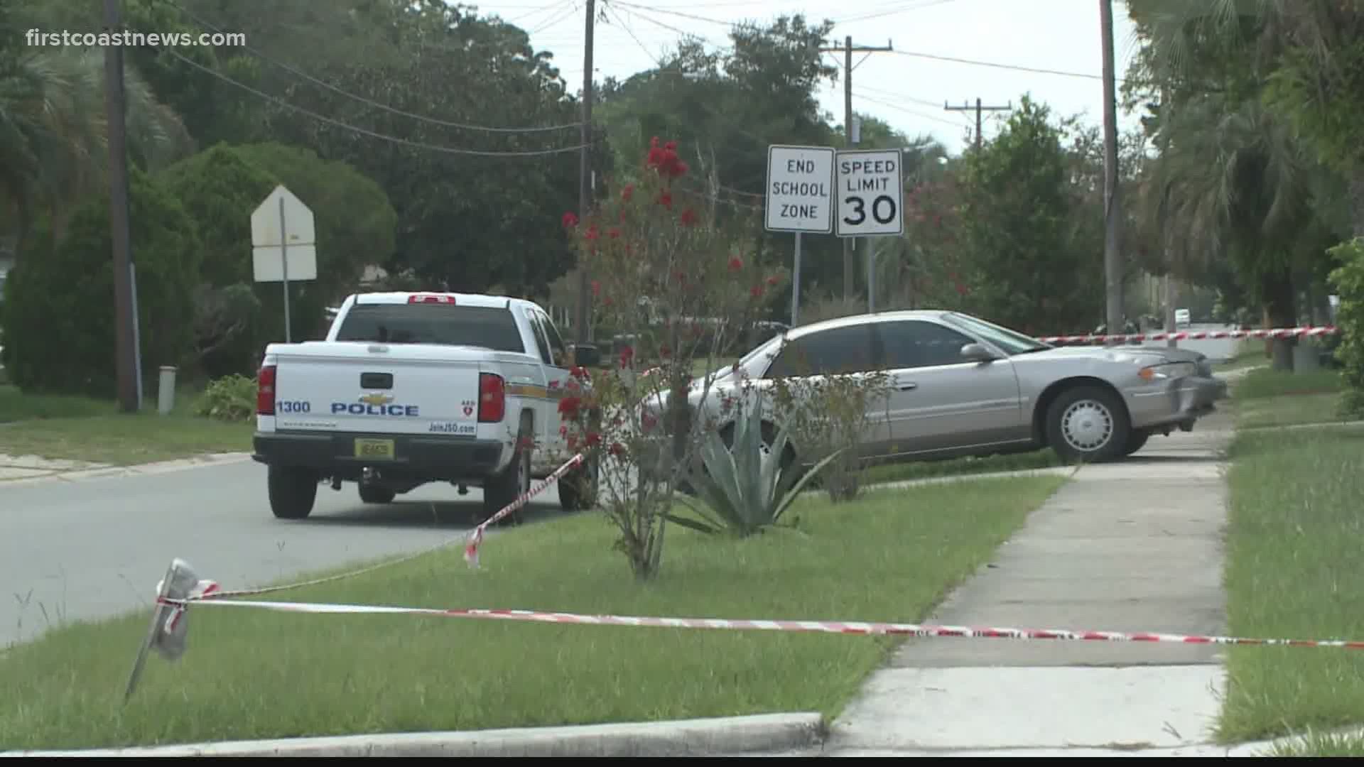 Police said two groups of people were arguing early Saturday in the 7800 block of Renault Drive. Several people pulled guns and started shooting.