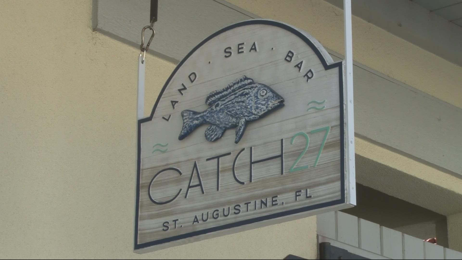 In an effort to help its staff as well as customers recover from Ian, Catch 27 opened its doors to customers shortly after Hurricane Ian caused damage.