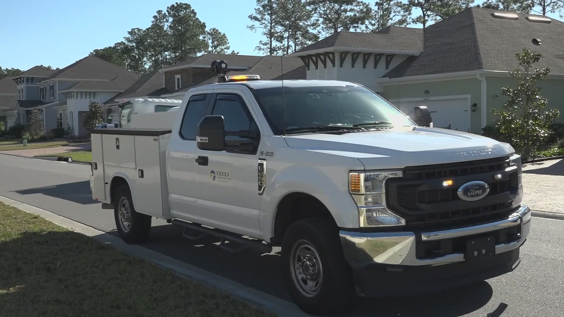 According to Teco Peoples Gas, all customers who were home Wednesday had their power restored. As of 6 p.m., there were less than 100 without power.