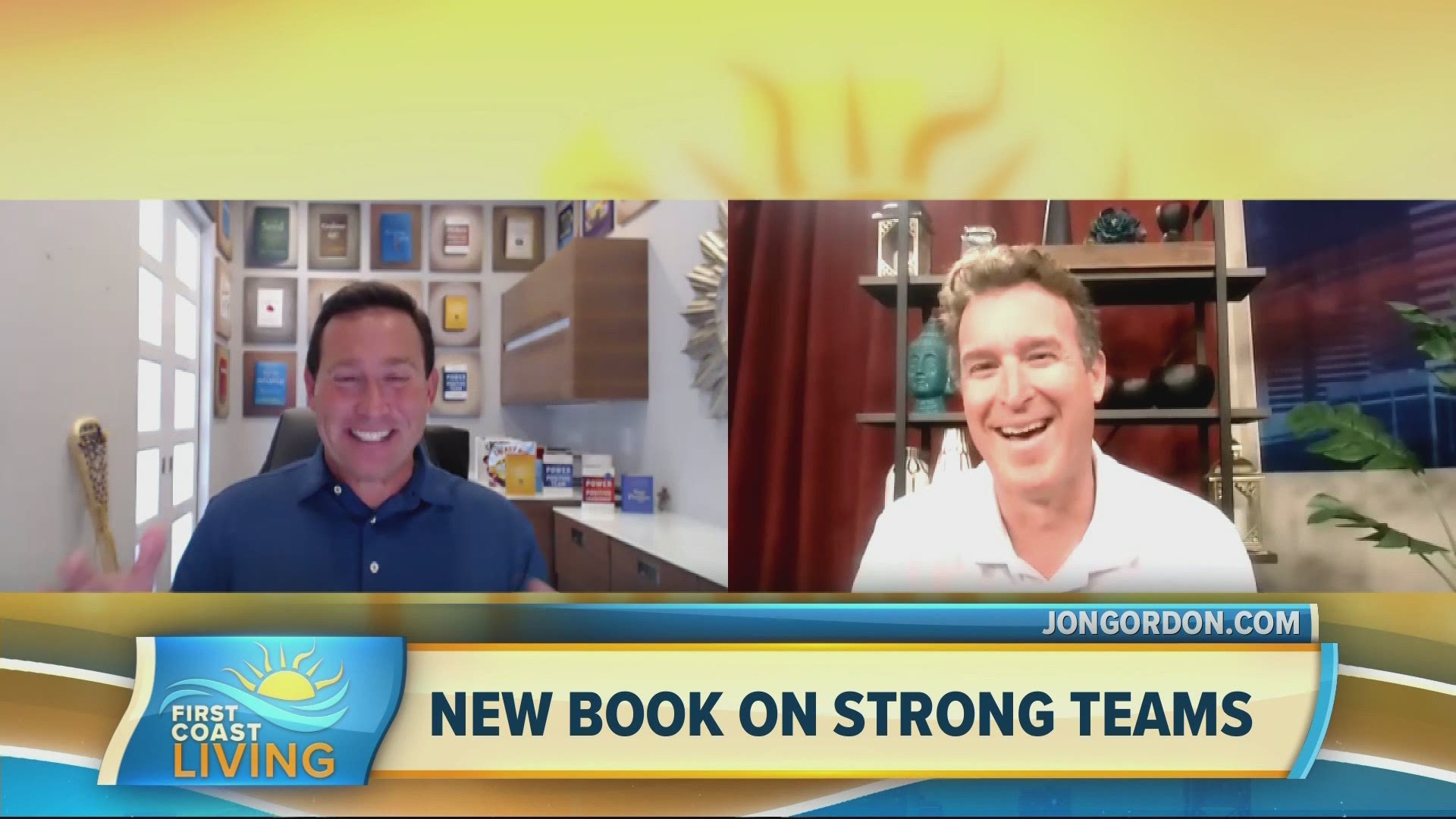 Jon Gordon, our very own local author has inspired millions of readers around the world and is back with another classic about team work making the dream work.