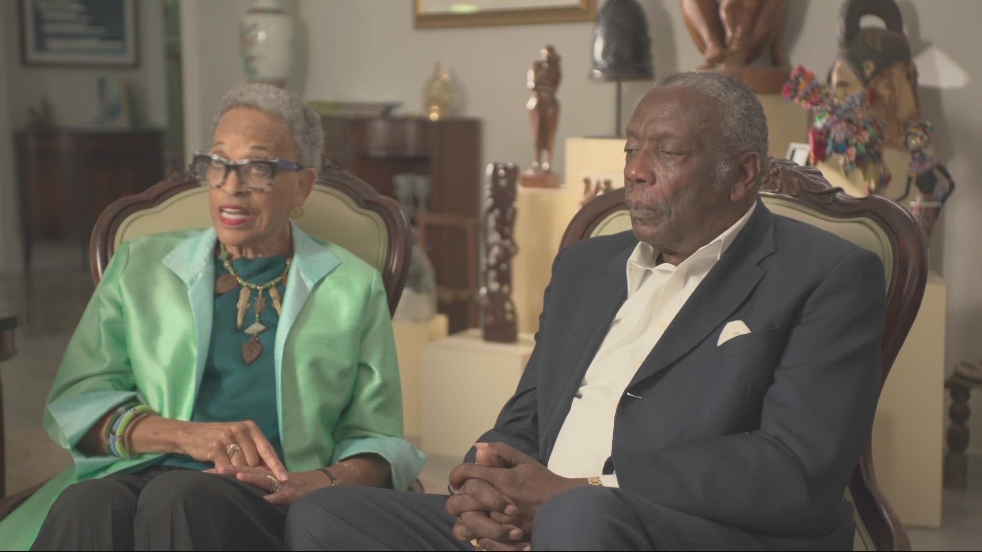 He grew up in Jacksonville's New Town area. She belonged to the African-American upper class. They would both go on to become history makers and icons.