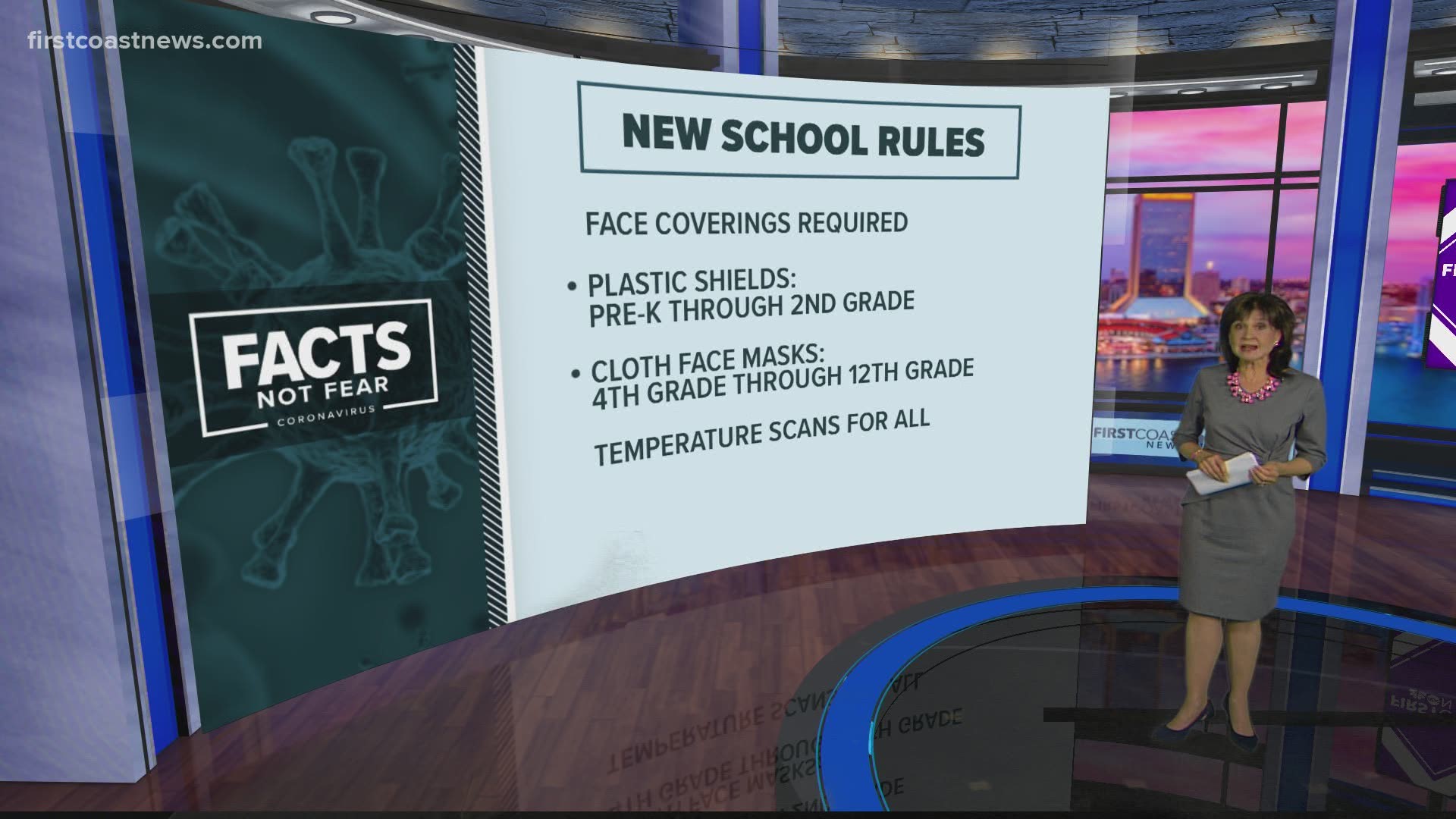 Dr. Diana Greene shared parts of the district's reopening plan Monday, ahead of the school board's workshop and state presentation Tuesday.