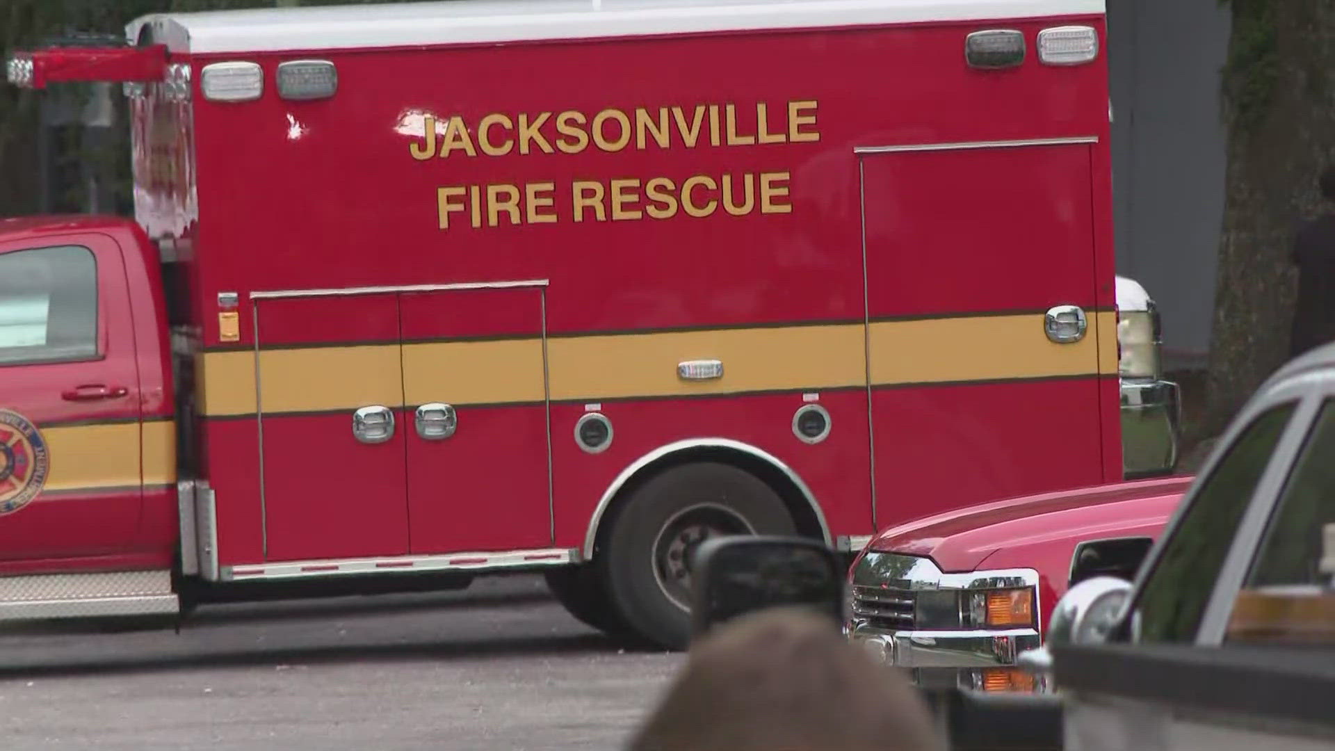 No injuries were reported in the fire, according to the Jacksonville Fire and Rescue Department.