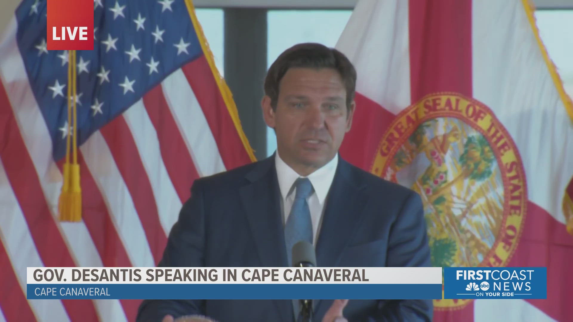 "Since I've been governor, we have the lowest per capita state debt in the United States." - Gov. Ron DeSantis, Cape Canaveral, May 7, 2024