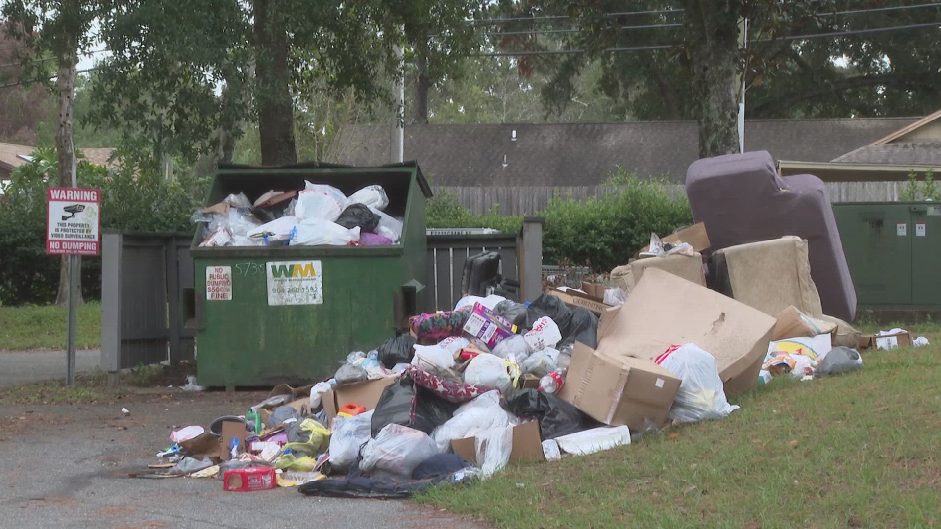 For two months, residents at Villas at the Woodlands have been experiencing overflowing dumpsters, flies and a foul stench from trash not being picked up.