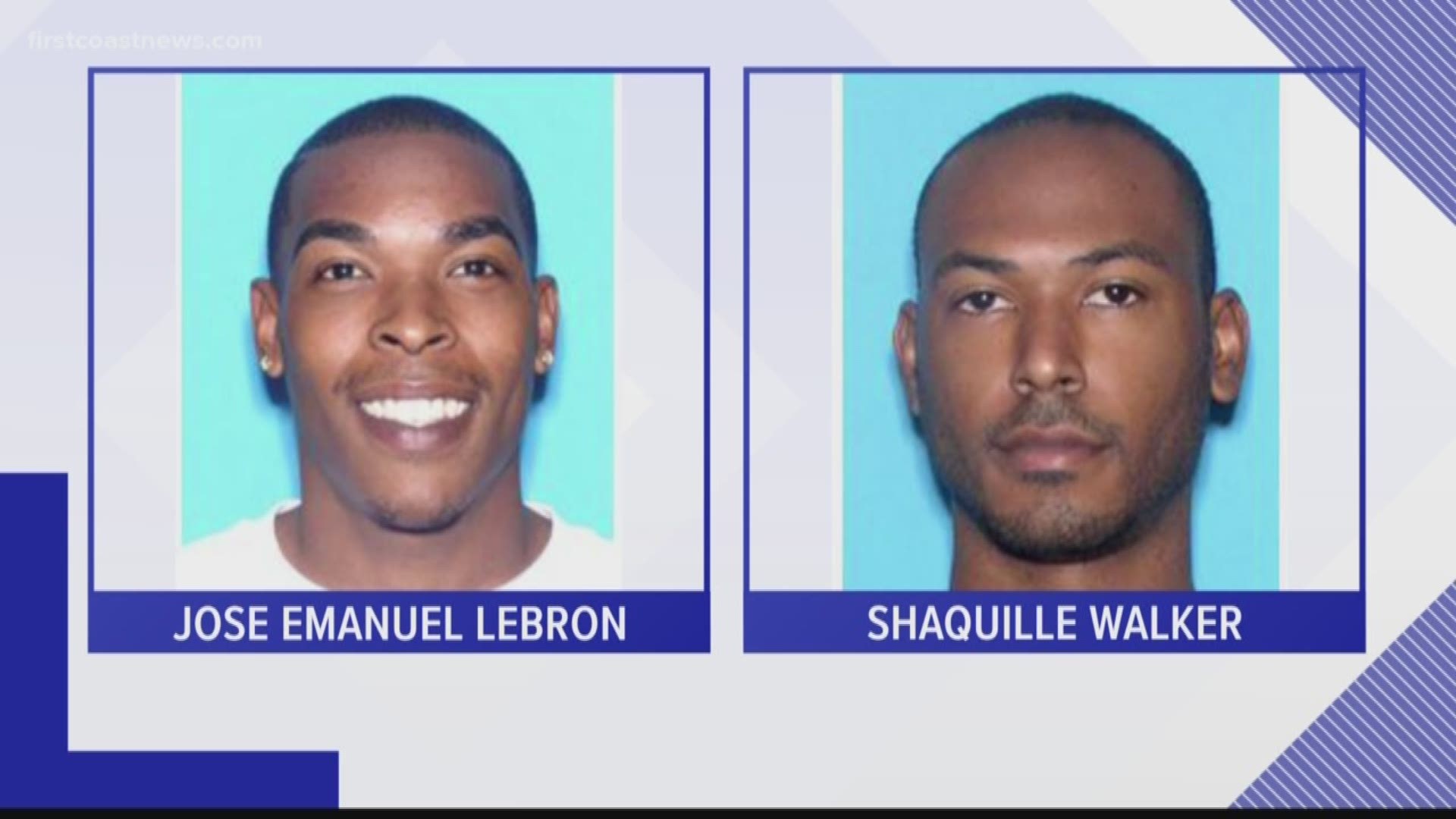 Police are searching for suspects Jose Emanuel Lebron and Shaquille Walker. Both are accused of tampering with evidence in the case of a fatal Jax Beach shooting that took the life of aspiring rapper Leon Bennett.