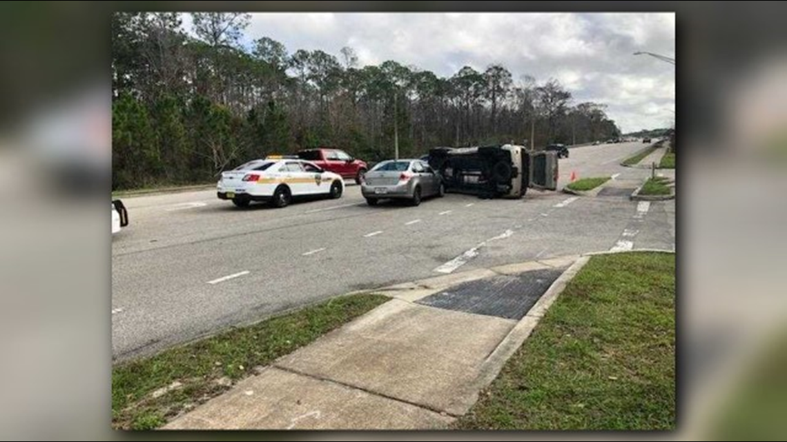 TRAFFIC ALERT Crash with injuries on Old St Augustine Rd, JFRD responding