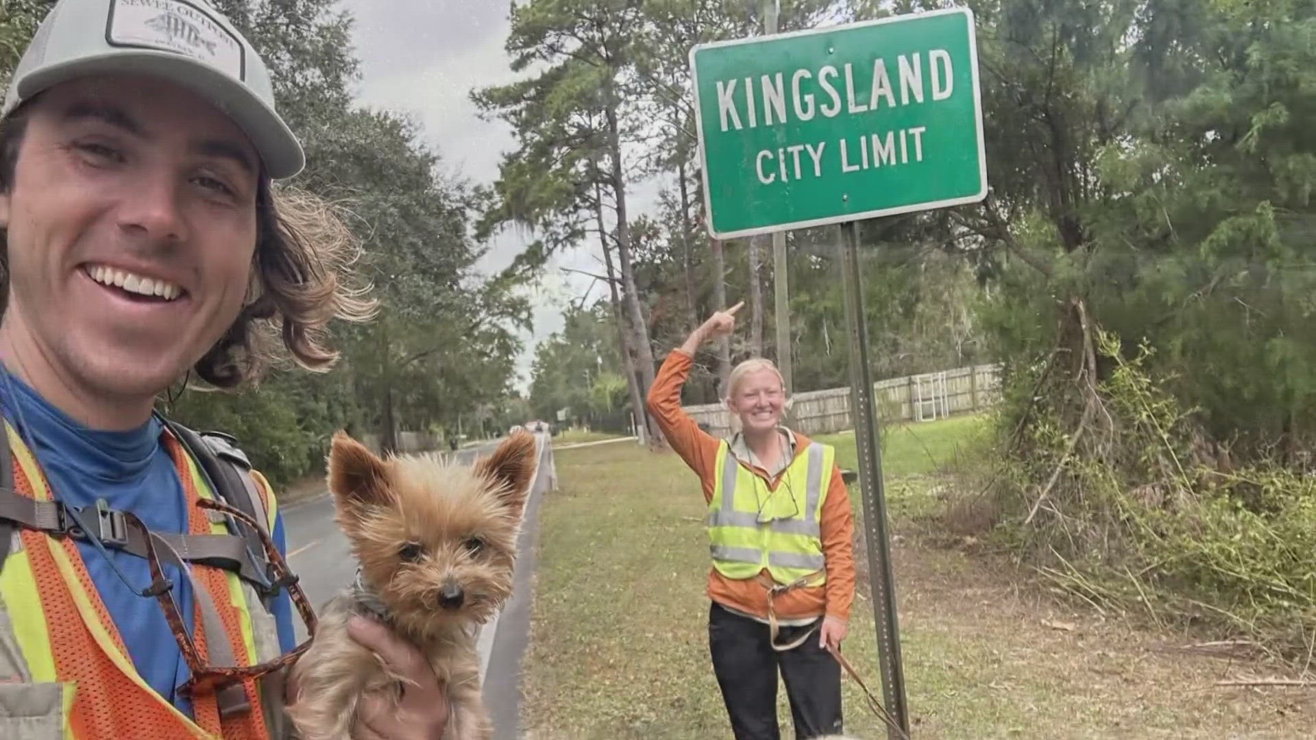 Matt and Grace Grooms set out on a mission to raise $100,000 for kids by walking the length of the East Coast Greenway from Maine to Key West.